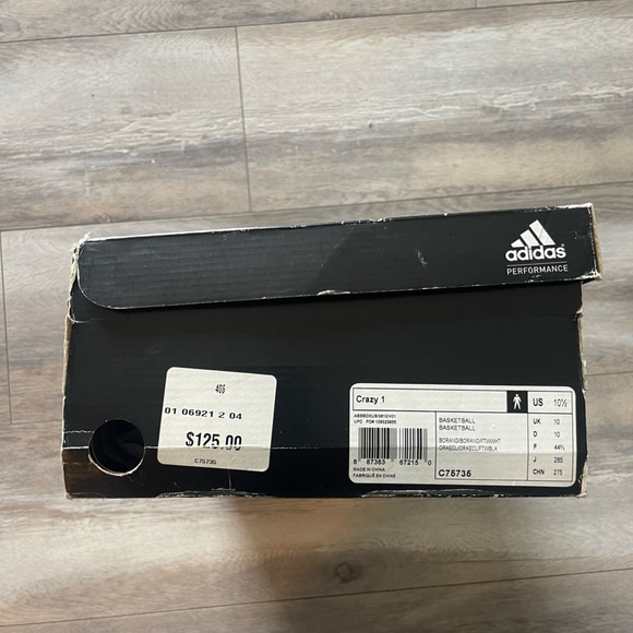 Adidas Crazy 1 Red - Picture 3 of 3